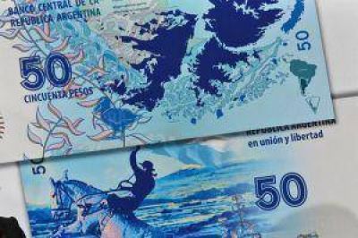 Emitir�n un nuevo billete de $ 50 en honor a Malvinas