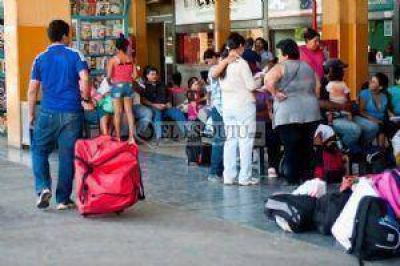 Detienen a mujeres en la Terminal por operativo antidrogas