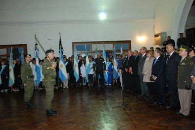 A 32 a�os de la gesta de Malvinas: una ceremonia sencilla con discursos emotivos