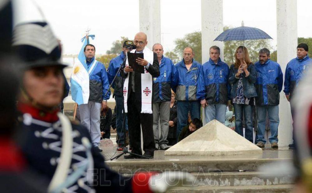 Se realiz� el acto oficial aniversario de la gesta de Malvinas