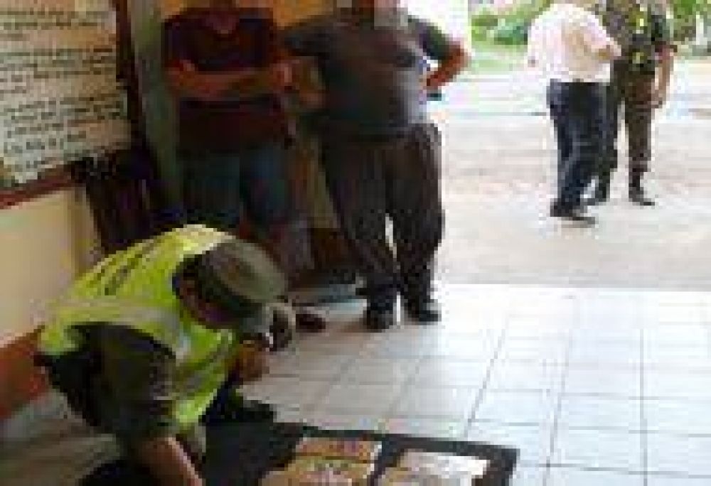Gendarmer�a detect� 33 kilos de marihuana en rutas chaque�as