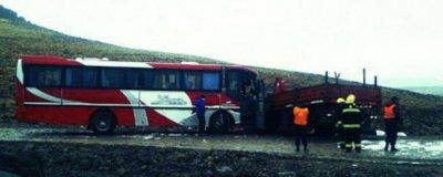 Muri� el chofer de un cami�n en un accidente ocurrido en la ruta 23
