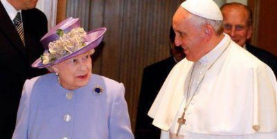 Francisco recibi� a la Reina brit�nica, pero no hablaron de Malvinas
