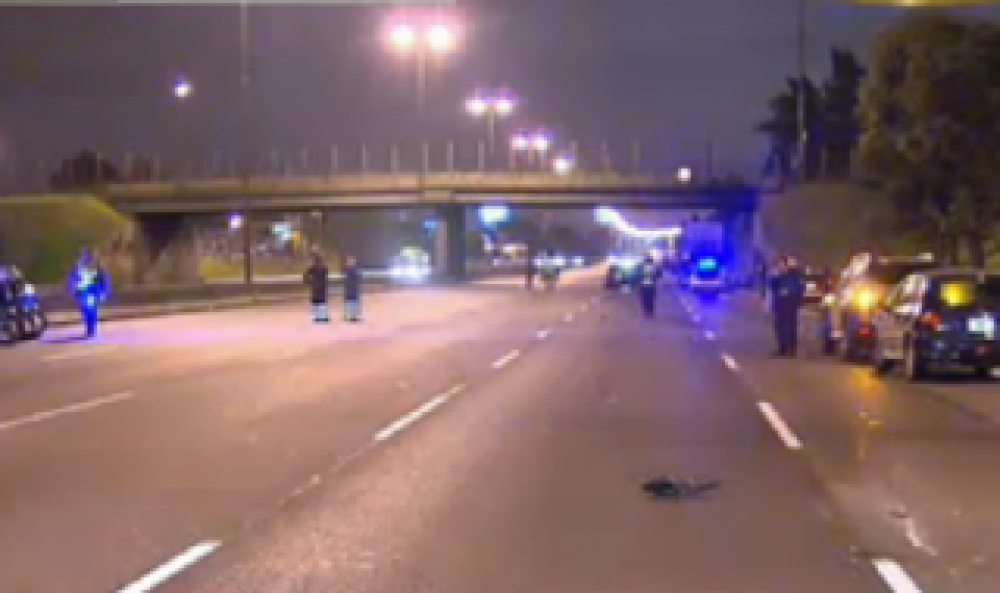 Choque fatal en Panamericana a la altura de Don Torcuato: Un motociclista muerto