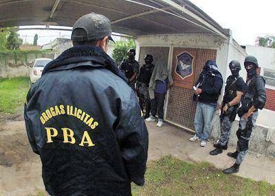 Secuestraron drogas y detuvieron a seis personas tras 12 allanamientos