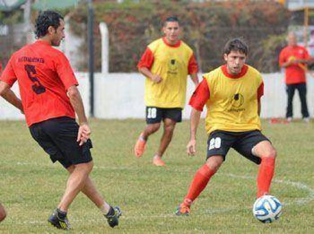 Guglielminpietro definir� la formaci�n de Douglas en la pr�ctica de esta ma�ana