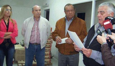 S�nchez visit� las obras y entreg� subsidio a Caminemos Juntos