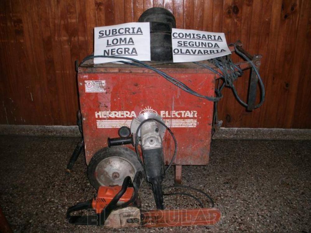 Polic�a secuestr� diversos elementos en un allanamiento
