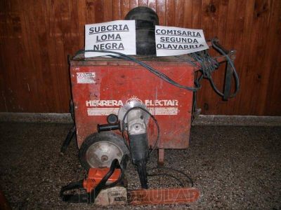 Polic�a secuestr� diversos elementos en un allanamiento
