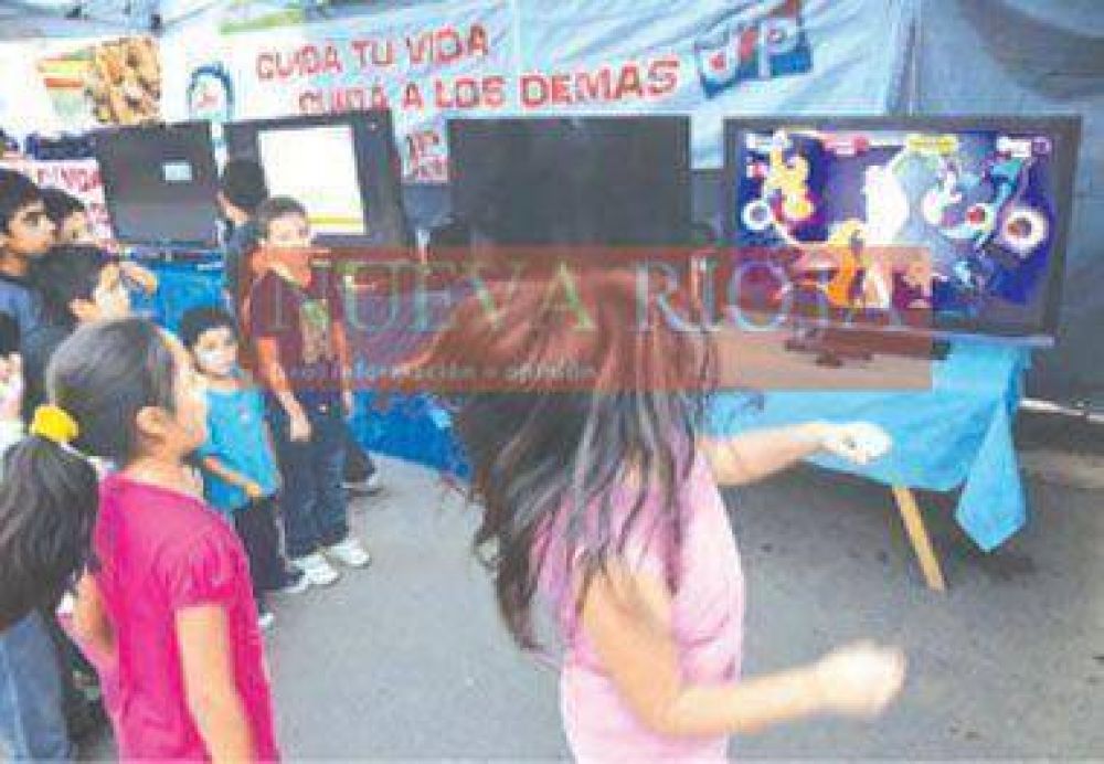 Realizaron evento de seguridad vial en el Parque de la Ciudad