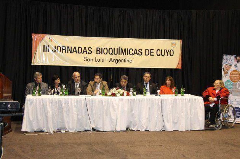 Comenzaron las Jornadas Bioqu�micas de Cuyo