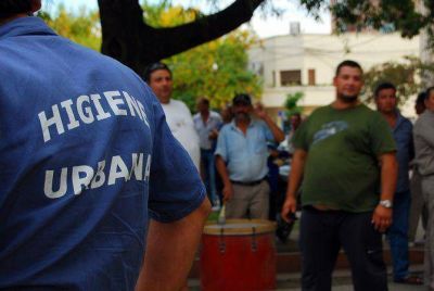 Decretaron �ilegal y grave� el paro de las �reas de Higiene Urbana y Mantenimiento