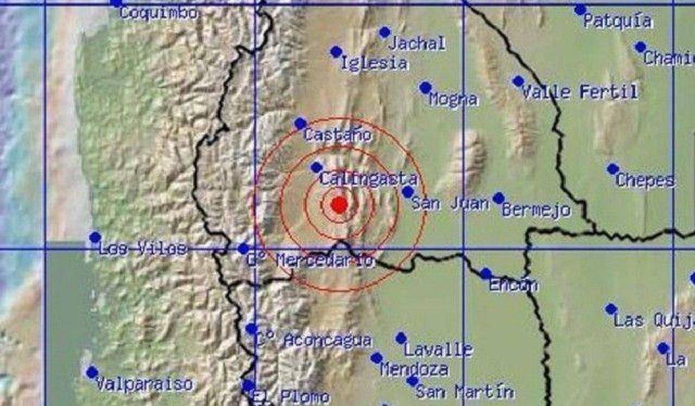 Un fuerte sismo despert� a los sanjuaninos