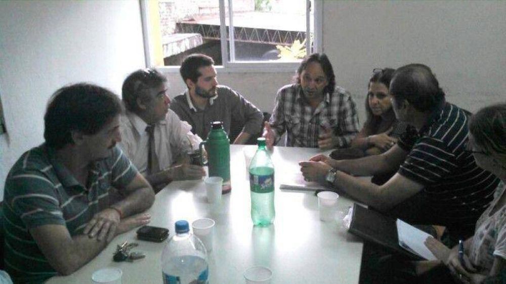 Gianella y Piantino, con la Delegada Regional del Ministerio de Trabajo