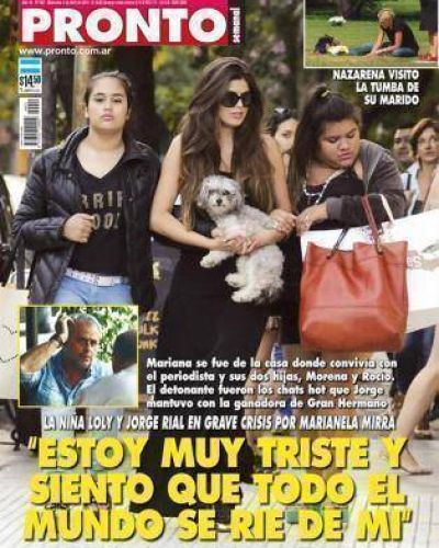 Mirra, Rial y una pelea con m�s suspenso que datos