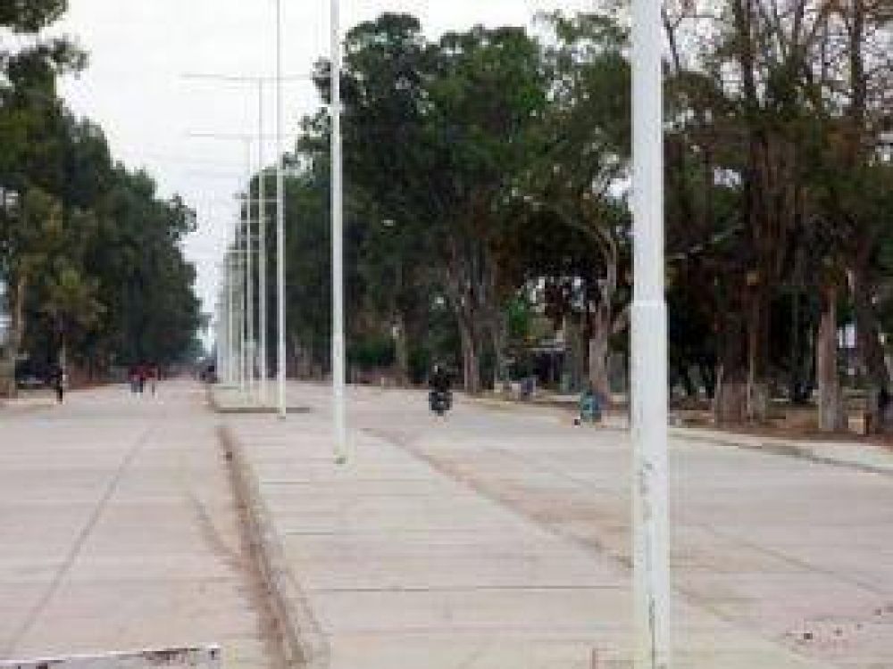 Ma�ana se inaugura el primer tramo del acceso norte a Villa Angela 