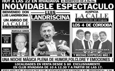 Hoy se presenta Luis Landriscina y Los 4 de C�rdoba en Club Rivadavia