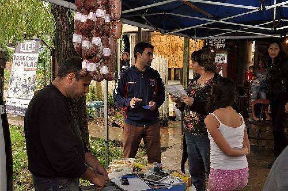 Contra las corporaciones y la especulaci�n: el Mercado Popular Itinerante lleg� a Benavidez 