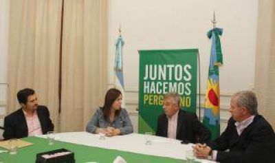 Vidal visit� Pergamino y reclam� a Provincia y Naci�n que se ocupen de la seguridad