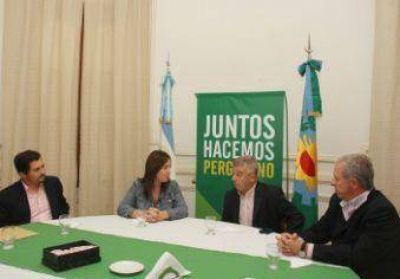 Vidal se reuni� con otro intendente radical
