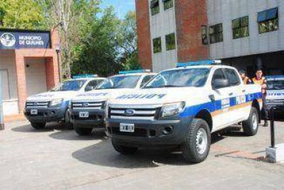 La Departamental de Quilmes sum� 10 nuevas camionetas para patrullar