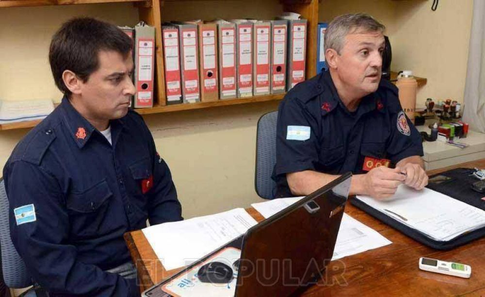 Olavarr�a super� los 200 incendios forestales en 18 d�as