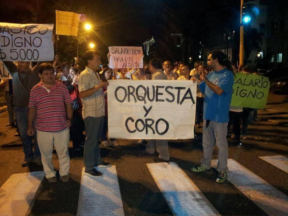  Los Cuerpos Estables del Ente Cultural iniciaron medidas de fueza por tiempo indeterminado