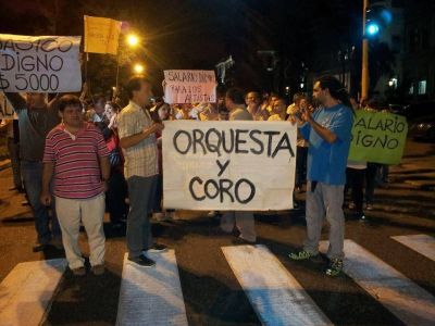  Los Cuerpos Estables del Ente Cultural iniciaron medidas de fueza por tiempo indeterminado