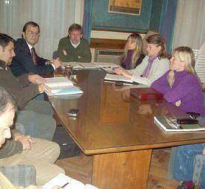 Reuni�n de gabinete: informe de los frentes de obras 