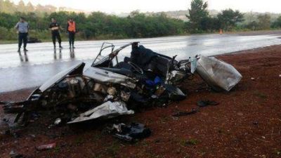 Cinco muertos en dos choques sobre ruta 14