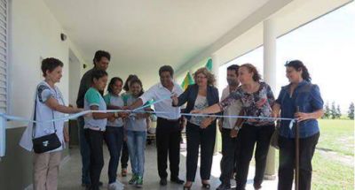 Inauguraron obras de ampliaci�n en escuelas