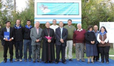 La Virgen que exuda aceite tiene su santuario