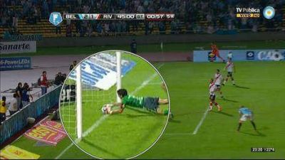 La pelota no entr�