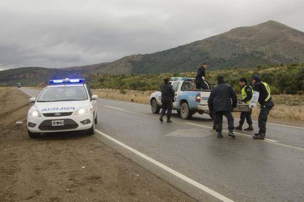 Muri� peat�n al ser atropellado en Bariloche