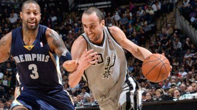 Gin�bili anot� 26 puntos en otra victoria de los Spurs y fue su r�cord en esta temporada