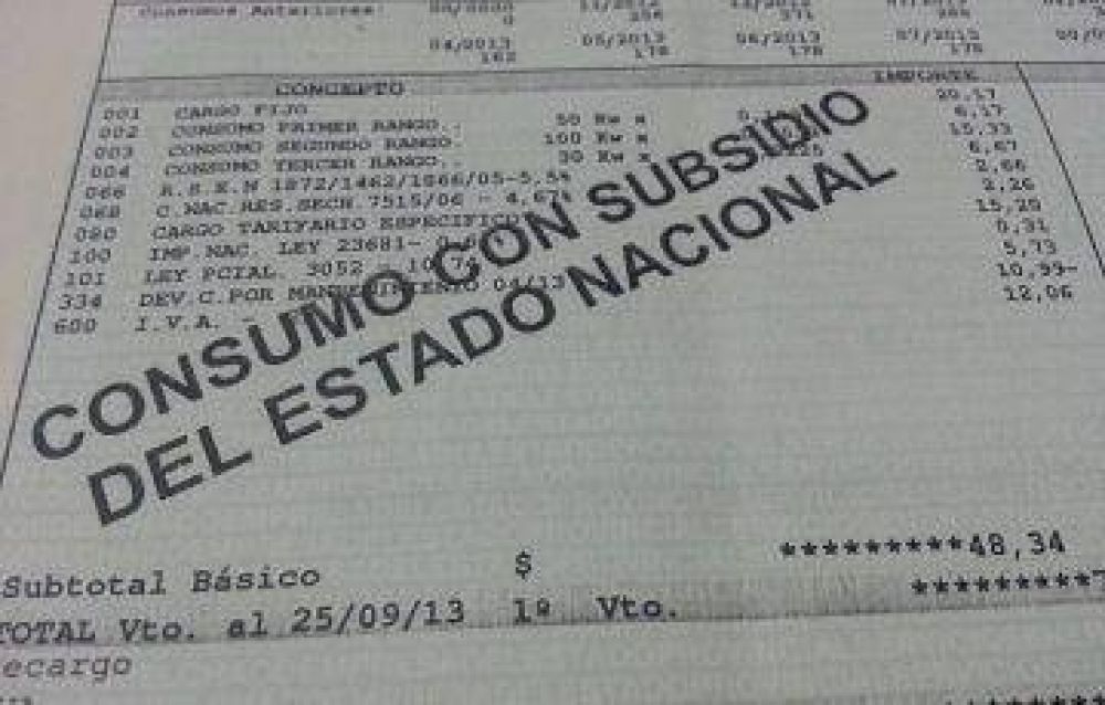 El Chaco firma hoy con Naci�n el acuerdo por el congelamiento de la tarifa energ�tica