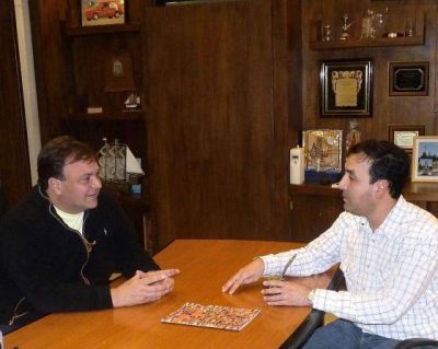 Belloni y Grasso hablaron de pol�tica y gesti�n