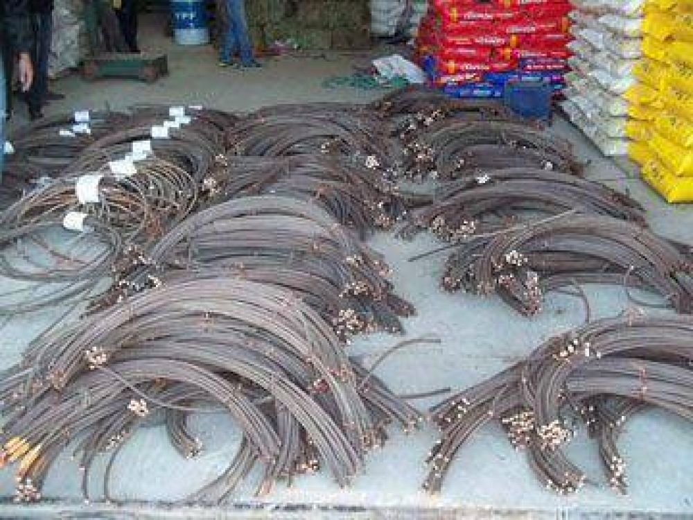 La Polic�a recuper� material por un valor cercano a $ 1 mill�n