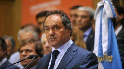 Scioli: "Si hay individuos dispuestos a todo, tenemos que estar dispuestos a todo"