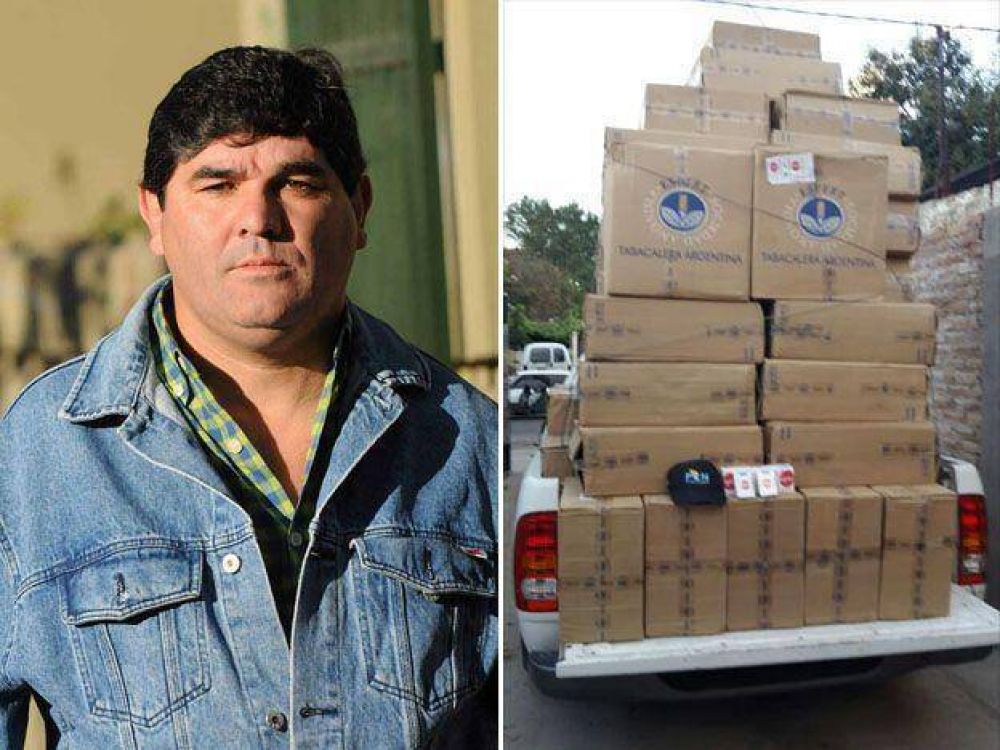 Arrestaron por tr�fico de cigarrillos y drogas a "Metralleta" P�rez, acusado del crimen de Luis Bolognezi