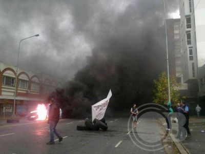 Trabajadores de la 25 de Mayo levantaron la protesta al conseguir un principio de acuerdo
