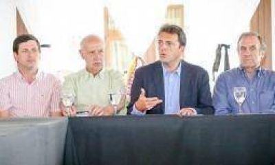 Confirman la llegada de Sergio Massa a La Rioja el 6 de mayo