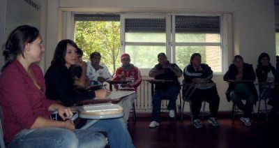 Vuoto se reuni� con coordinadores barriales