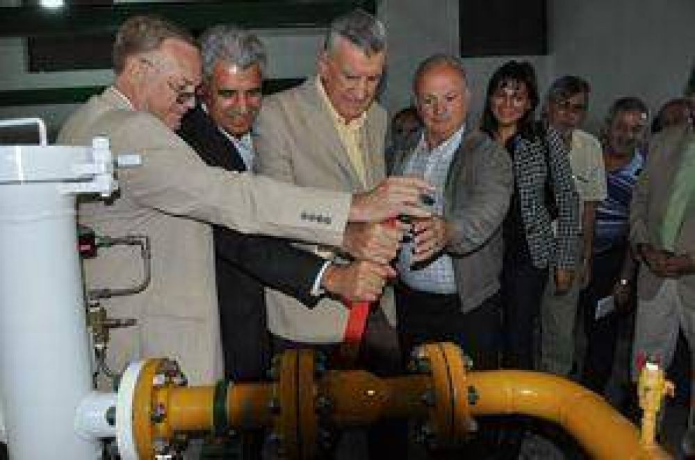 Por primera vez lleg� el gas natural a 9 de Julio