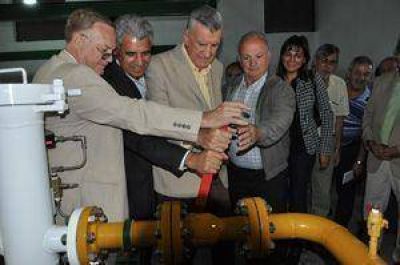 Por primera vez lleg� el gas natural a 9 de Julio