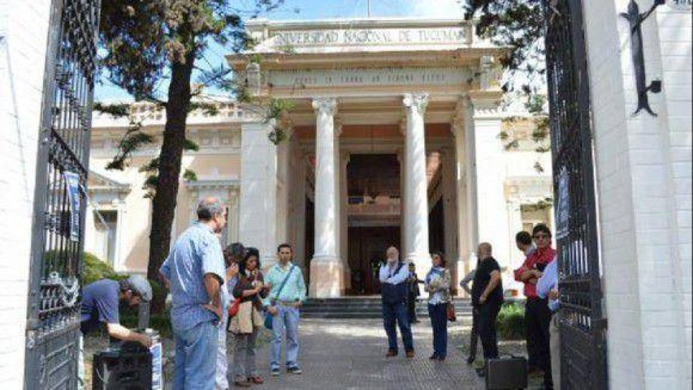 Docentes de la UNT paran hoy y ma�ana en reclamo de apertura de paritarias