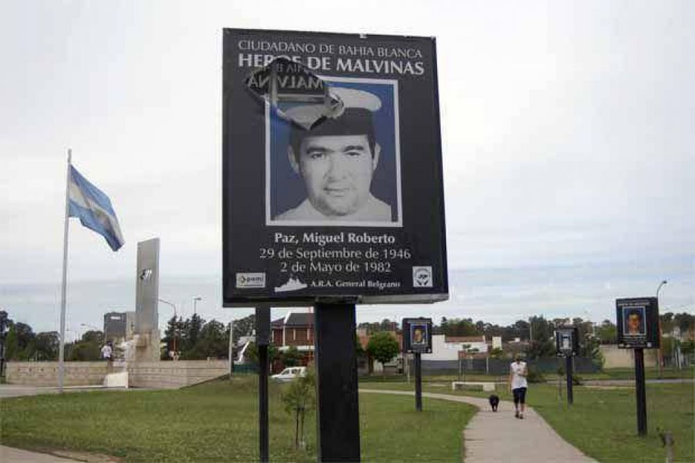Proponen colocar c�maras en el monumento de Malvinas