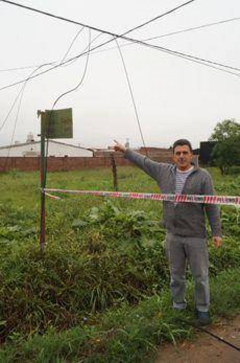 Se cort� un cable de media tensi�n y dej� a varios barrios sin luz 