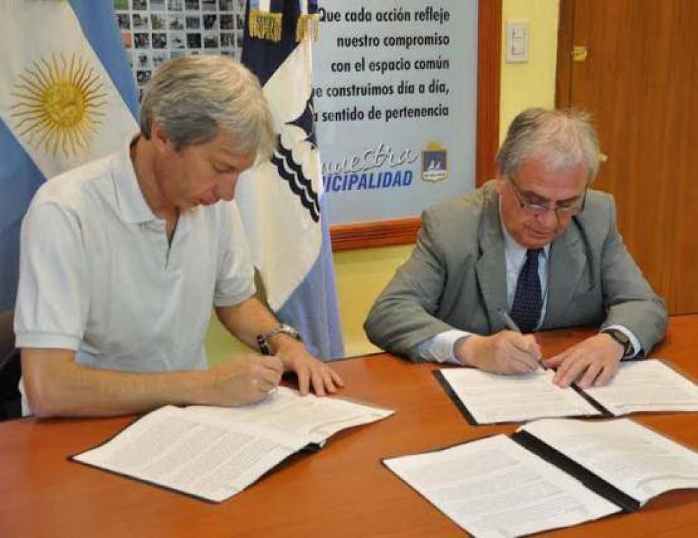 Vialidad Nacional y Municipio rubricaron convenio de contraprestaci�n