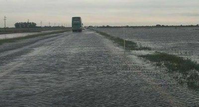 Varias localidades siguen anegadas por las lluvias